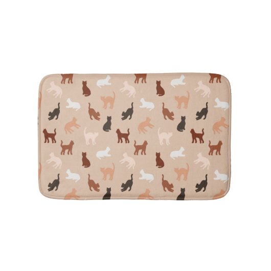 Tapis De Bain Silhouette de chat (Devant)