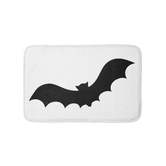 Tapis De Bain Silhouette de chauve-souris (Devant)