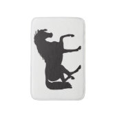 Tapis De Bain Silhouette de cheval (Devant (Vertical))