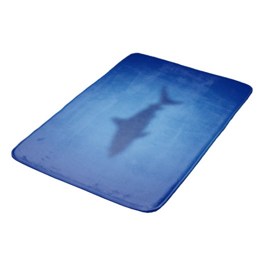 Tapis De Bain Silhouette de requin (Angle)