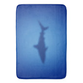 Tapis De Bain Silhouette de requin (devant Vertical)