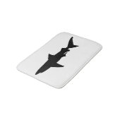 Tapis De Bain Silhouette de requin (Angle)