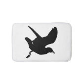 Tapis De Bain Silhouette du goéland (Devant)