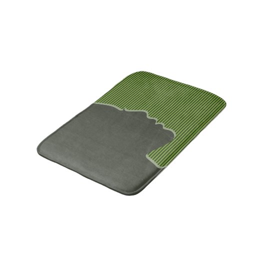 Tapis De Bain Silhouette féminine élégante (Angle)