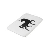 Tapis De Bain Silhouette Unicorne (Angle)