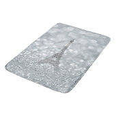 Tapis De Bain Silver Glitter (Angle)