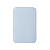 Tapis De Bain Simple bleu clair uni élégant moderne (Devant (Vertical))