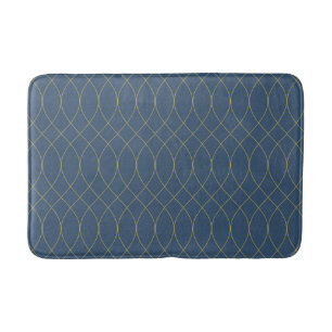 Tapis De Bain Simple, moderne, cool, tendance courbe, lignes ond