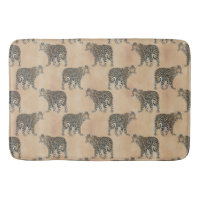 Simple Motif animal léopard doré