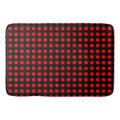 Tapis De Bain Simplement rouge (Devant)