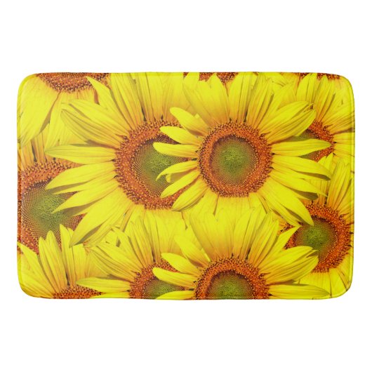 Tapis De Bain Simplement tournesols (Devant)