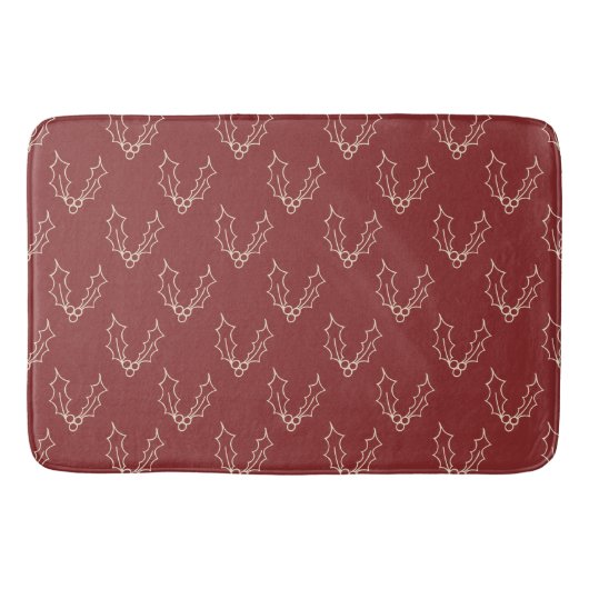 Tapis De Bain Simply Christmas Collection - Holly (Devant)