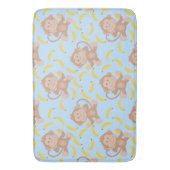 Tapis De Bain Singe Cheeky avec Mat Bain Bleu Banana (devant Vertical)