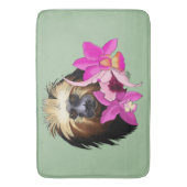 Tapis De Bain Singe tamarin, Lion à tête dorée (devant Vertical)