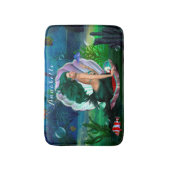 Tapis De Bain Sirène de saphir (Devant (Vertical))