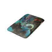 Tapis De Bain Sirène et dauphin sous la mer (Angle)