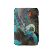 Tapis De Bain Sirène et dauphin sous la mer (Devant (Vertical))