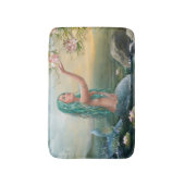 Tapis De Bain Sirène marine Imaginaire Ariek Bath Mat (Devant (Vertical))