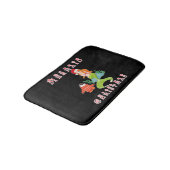Tapis De Bain Sirène Noël et Drôle Penguin (Angle)