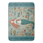 Tapis De Bain Sirène personnalisée (devant Vertical)
