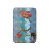 Tapis De Bain sirène vintage (Devant (Vertical))