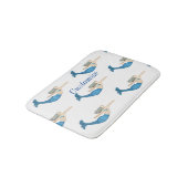 Tapis De Bain Sirènes à queue bleue nageant Thunder_Cove (Angle)