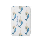 Tapis De Bain Sirènes à queue bleue nageant Thunder_Cove (Devant (Vertical))
