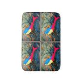 Tapis De Bain sirènes à queue rousse (Devant (Vertical))