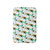 Tapis De Bain sirènes à queue verte (Devant (Vertical))