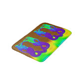 Tapis De Bain sirènes pourpres (Angle)