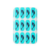 Tapis De Bain sirènes sous-marines nager (Devant (Vertical))