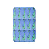 Tapis De Bain sirènes vertes pour la natation (Devant (Vertical))