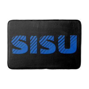 Tapis De Bain SISU (Noir) Sauna Bath Mat (Noir)