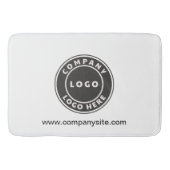 Tapis De Bain Site Web du logo personnalisé de l'entreprise (Devant)