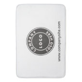 Tapis De Bain Site Web du logo personnalisé de l'entreprise (devant Vertical)