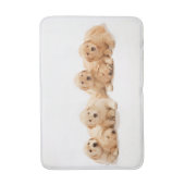 Tapis De Bain Six Marionnettes Golden Retriever (Devant (Vertical))