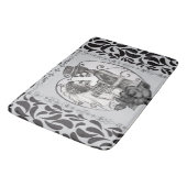 Tapis De Bain Skeleton Love Couple Mariage Danse (Angle)