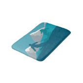 Tapis De Bain Ski de montagne (Angle)