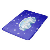 Tapis De Bain Ski Goggers Snowflake Dance (Angle)