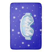 Tapis De Bain Ski Goggers Snowflake Dance (devant Vertical)