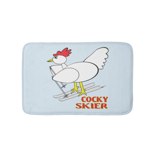 Tapis De Bain Skis cocheux (Devant)