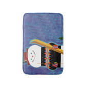 Tapis De Bain Skis pour Snowman (Devant (Vertical))