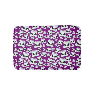 Tapis De Bain Skullz Girly
