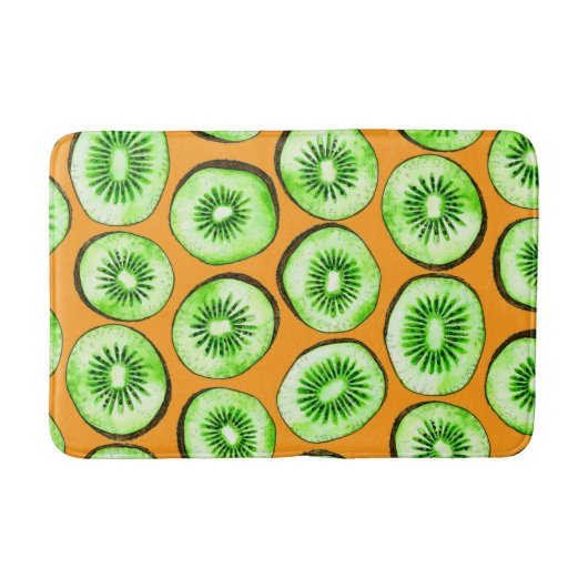 Tapis De Bain Slices Kiwi (Devant)