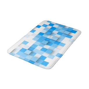 Tapis De Bain SlipperyJoe's carré artwork mosaïque moderne trois