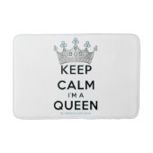 Tapis De Bain SlipperyJoe's Keep Calm Queen couronne joyaux a (Devant)