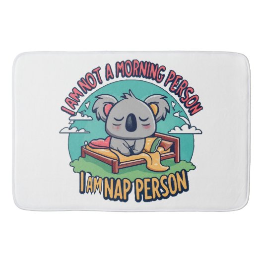 Tapis De Bain slogan drôle (Devant)