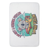 Tapis De Bain slogan drôle (devant Vertical)