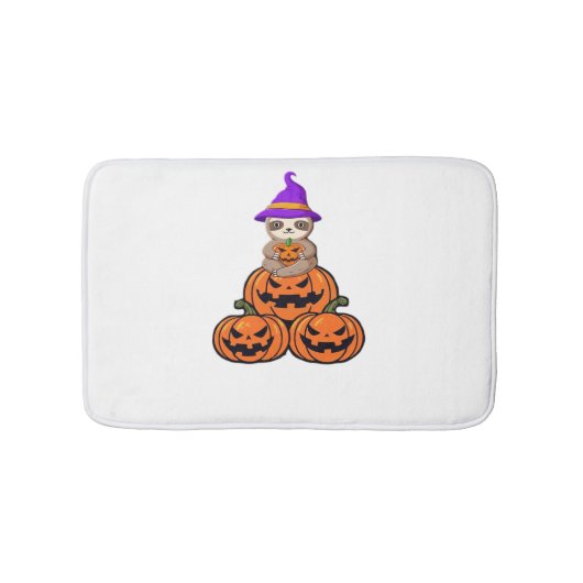 Tapis De Bain Sloth Halloween Premium T-Shirt (Devant)