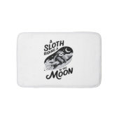 Tapis De Bain Sloth Riding a Rocket to the Moon (Devant)
